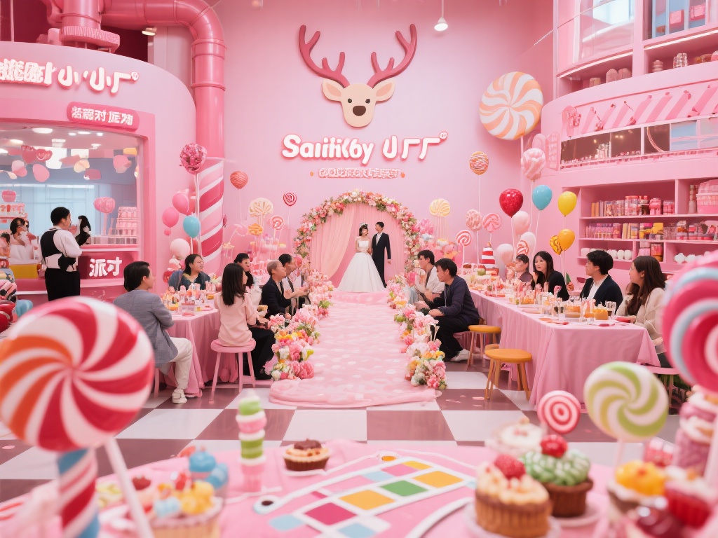 如果说糖果工厂是甜蜜乐趣的源头，那么与“派对”概念
