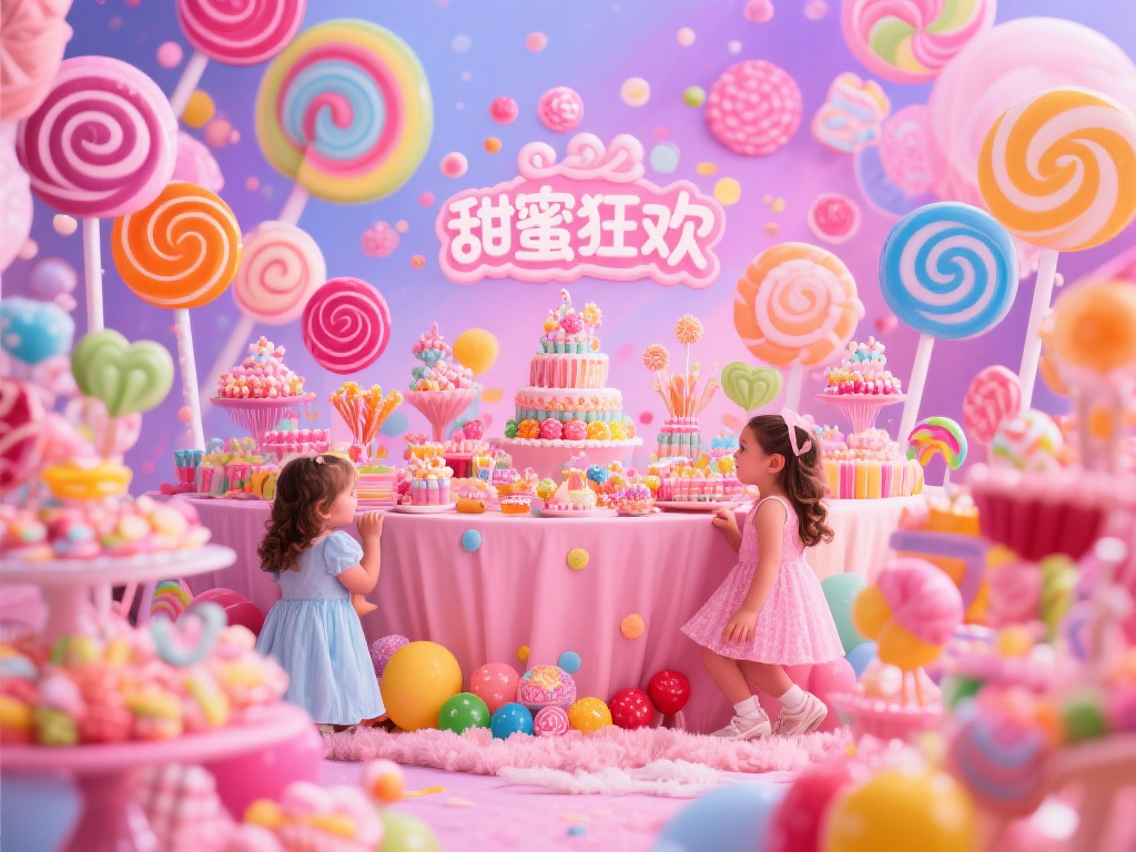 在这个充满幻想和甜蜜的时代，没有什么能比一场糖果派