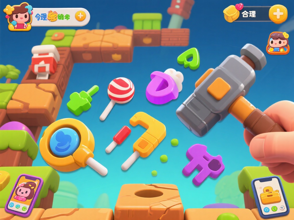 苹果设备玩转糖果派对游戏全攻略详解 合理使用道具与外挂小工具
为了应对高难度关卡,游