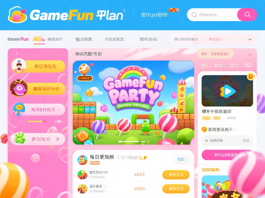 GameFun平台：该网站专门针对糖果派对的玩家设
