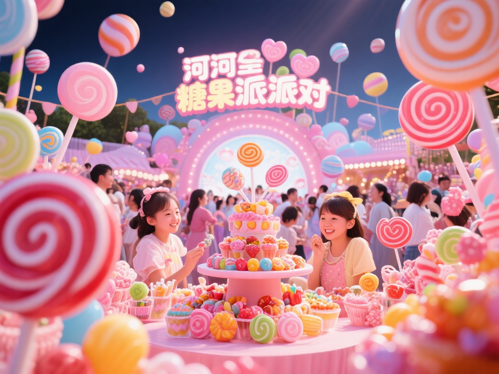 甜蜜的欢乐时光，是生活中最珍贵的片段。河津糖果派对