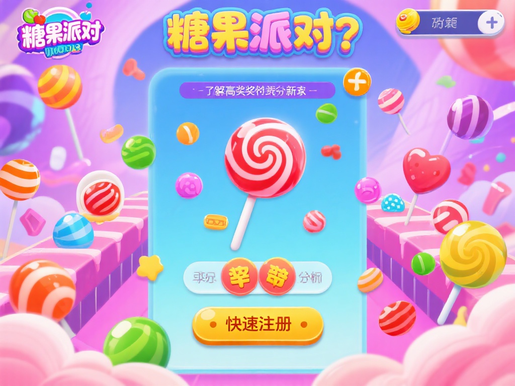 糖果派对游戏注册详细攻略及福利领取指南