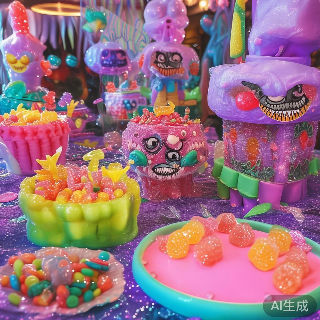 糖果派对怪兽大冒险：探索甜蜜奇幻世界的冒险旅程