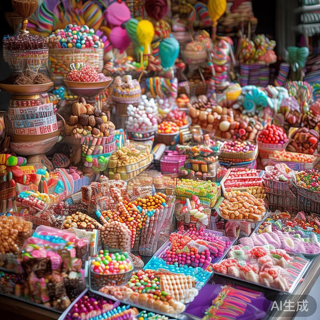 打造甜蜜欢乐的休闲派对糖果盛宴，尽享味觉盛宴和欢乐时光