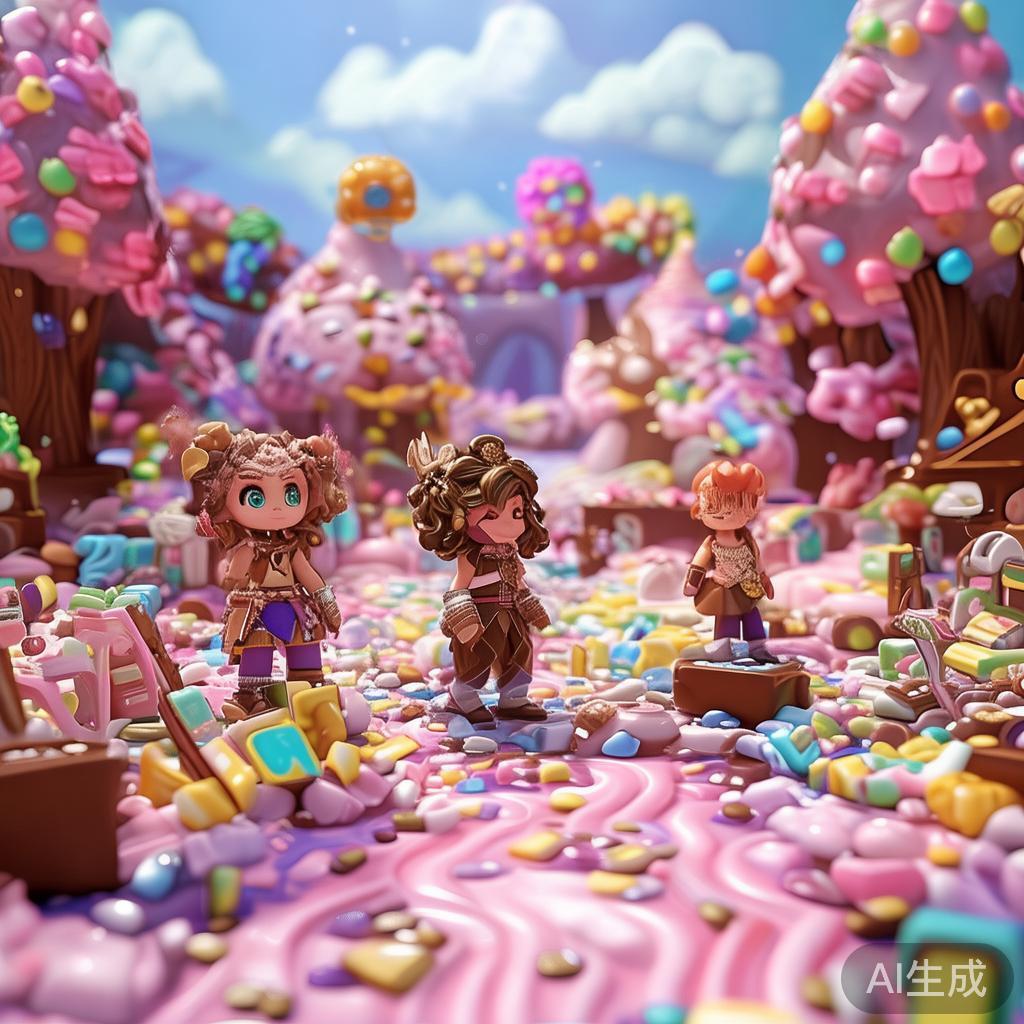 创意无限的巧克力派对:糖果游戏攻略与欢乐玩法全指南 3. 甜蜜角色扮演
结合巧克力元素设计角色扮演游