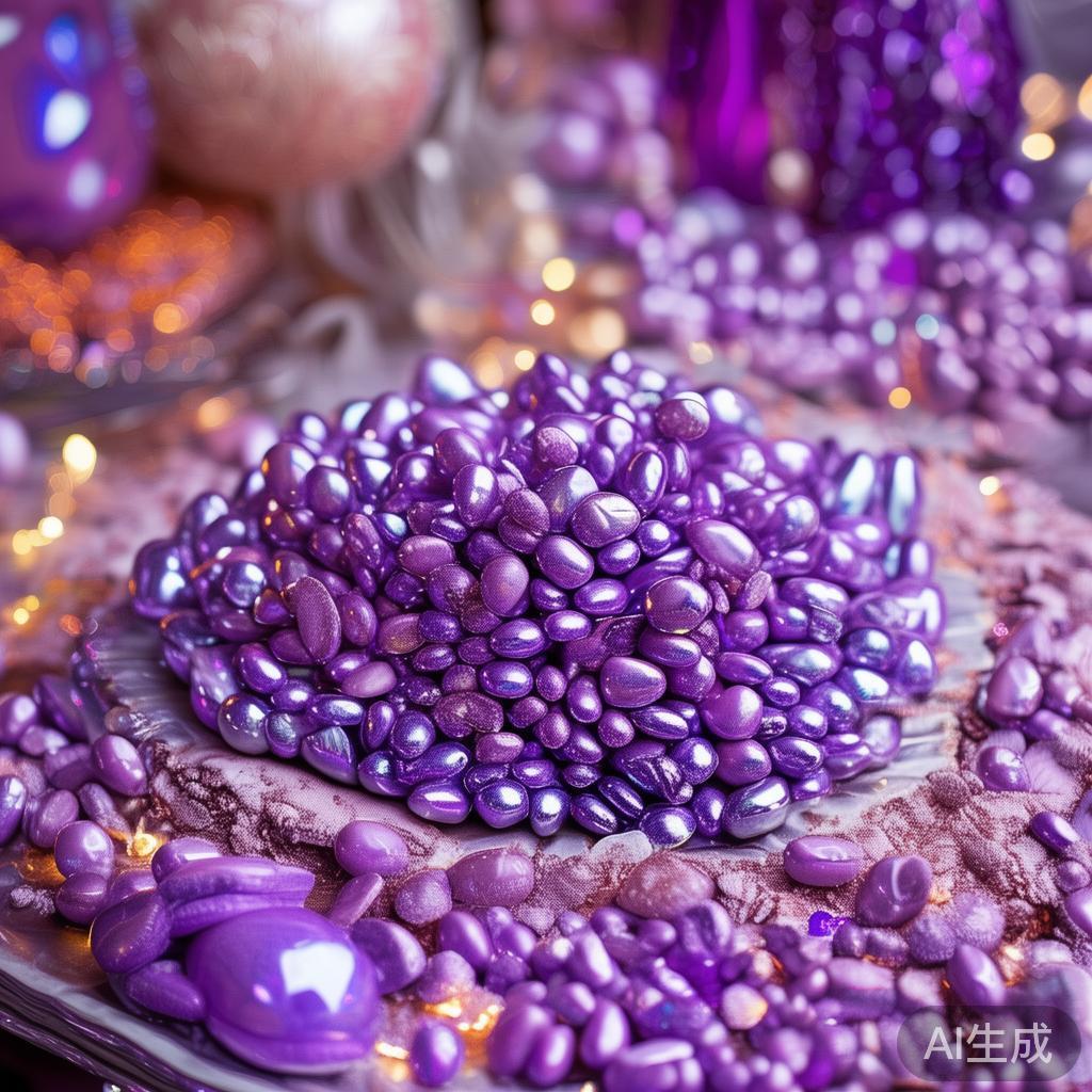 糖果派对十六颗紫色糖果的绚丽盛宴与甜蜜奇遇 在欢快的节日氛围中,糖果往往成为点缀欢乐的重要元素